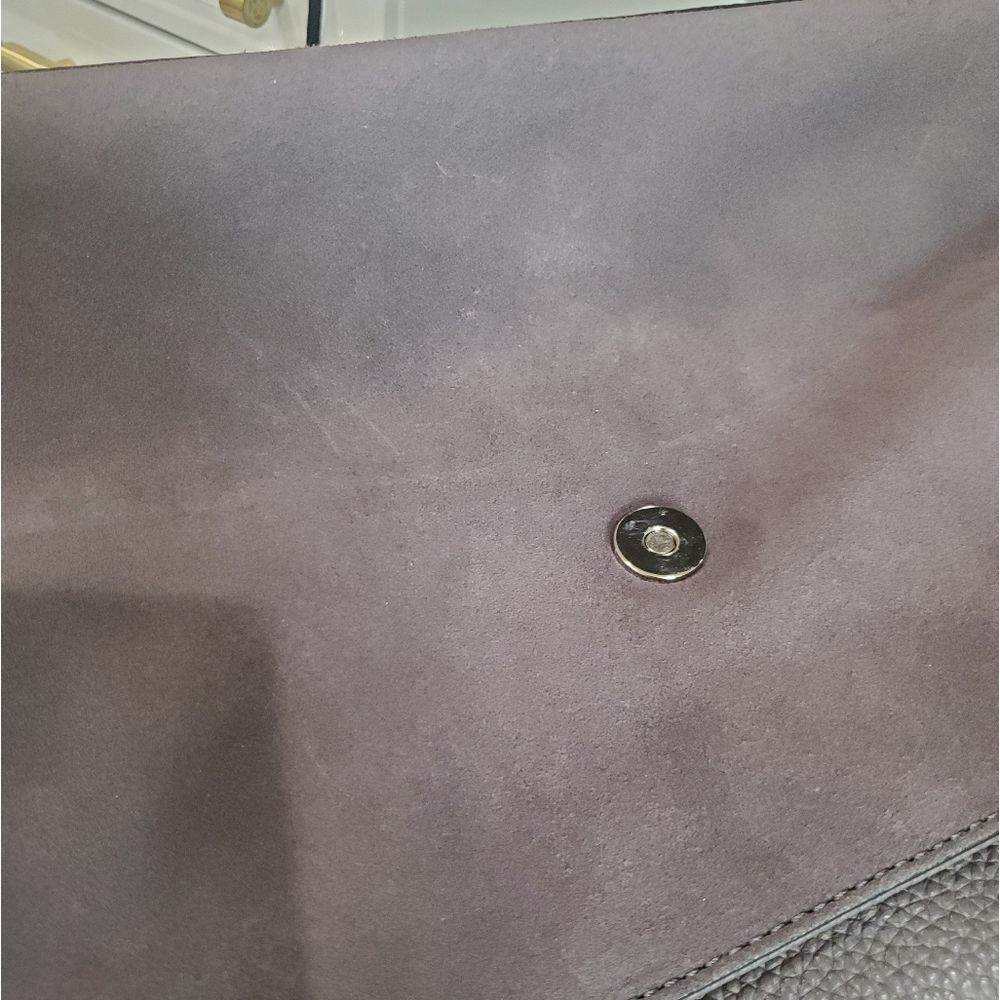 Rebecca Minkoff grey suede and leather bag - Picture 6 of 12